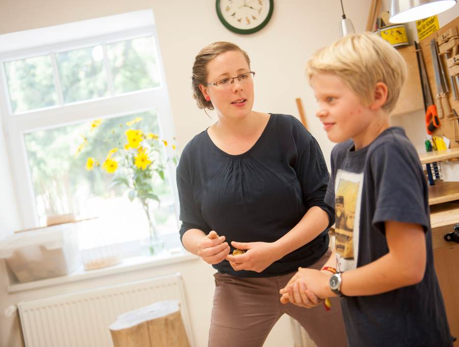 Ergotherapeutische Gruppen für Kinder.